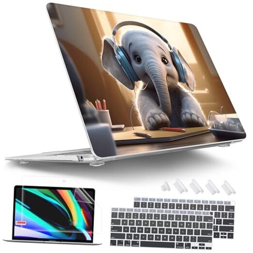 for MacBook Air 13 inch 2021-2018 Release M1 A2337/A2179/A1932 with Elephant