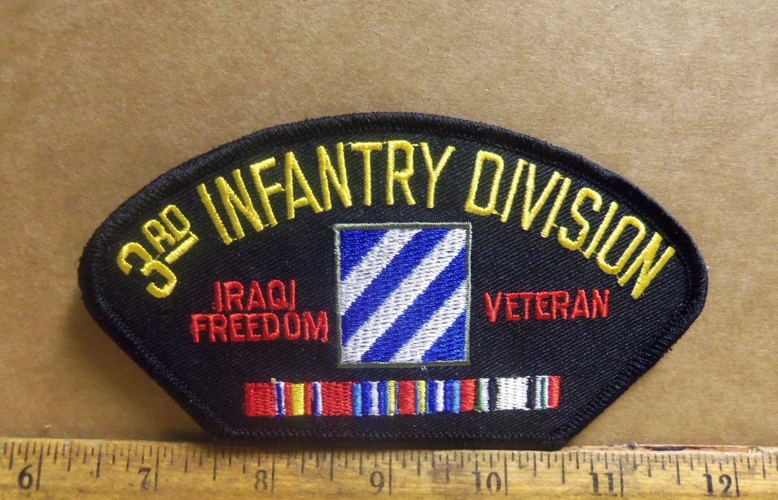 US Army - 3rd Infantry Division - Iraqi Freedom Veteran Embroidered Patch