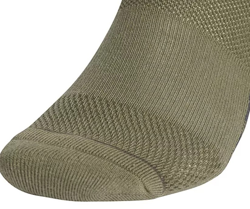 3 Pair Adidas All Day Training No Show Socks, Mens Shoe Size 8-12
