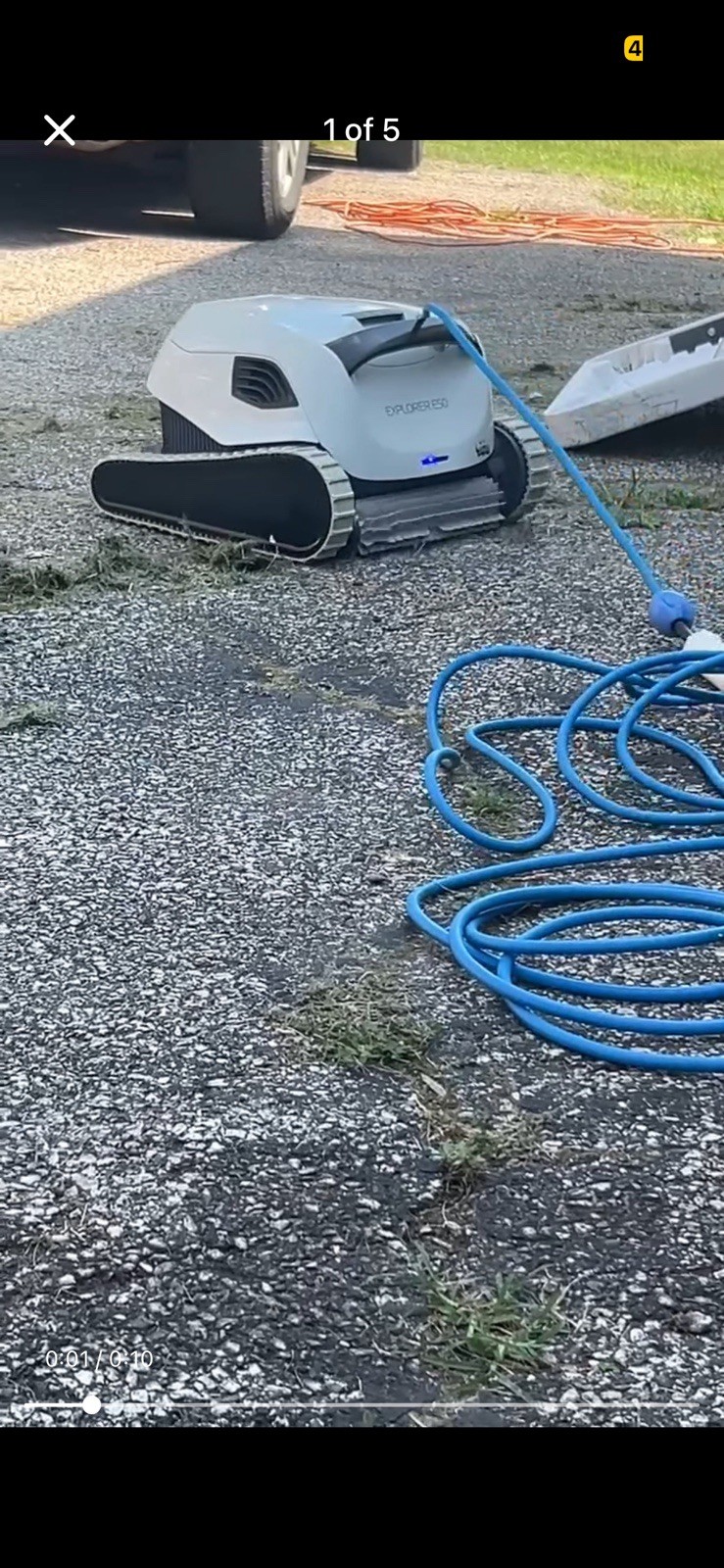Dolphin™ Explorer E50 Robotic Pool Cleaner