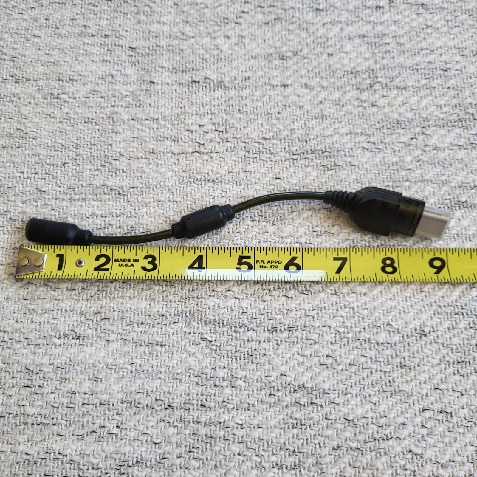 OEM Original Microsoft Xbox Controller Breakaway Cable Halo Black 9inch