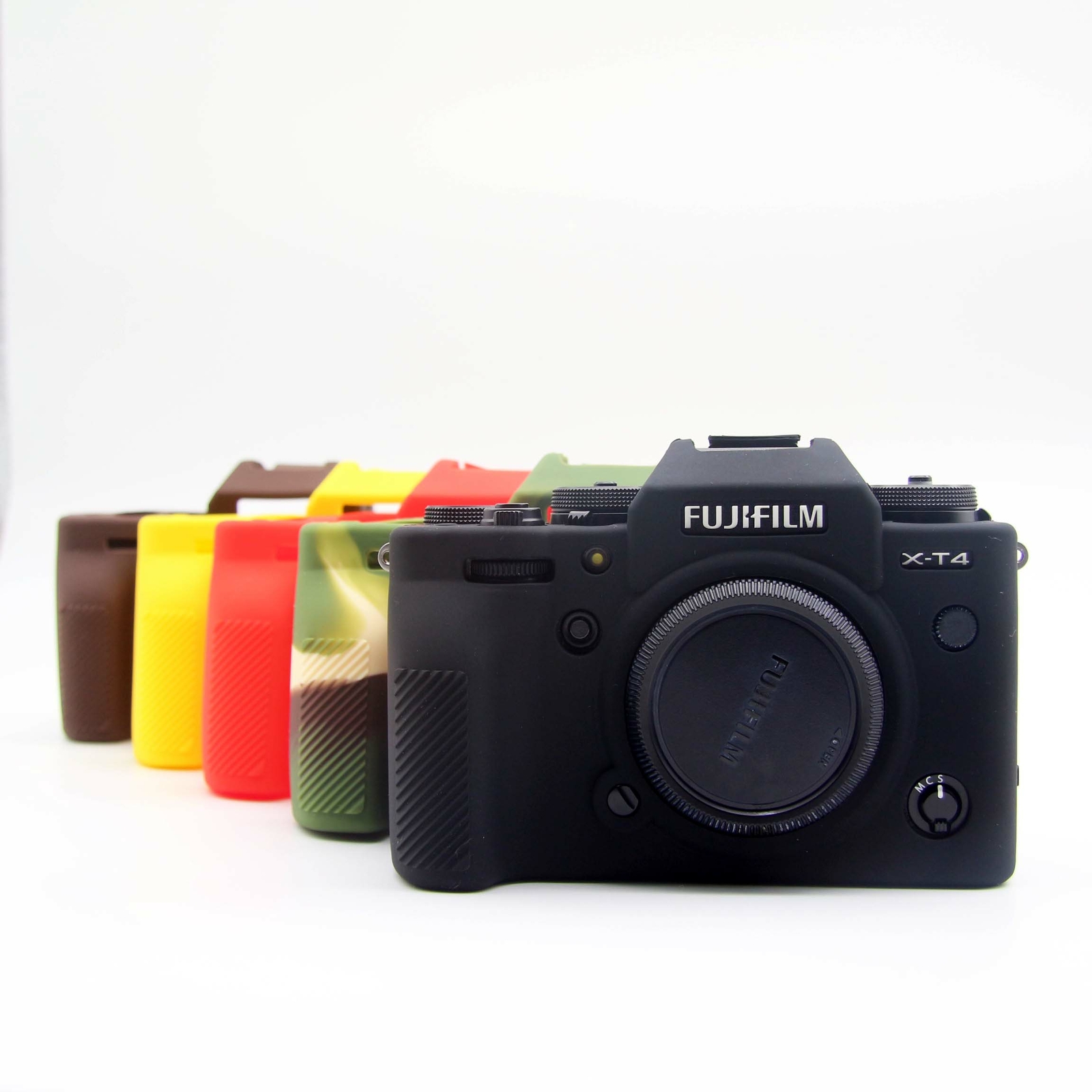 For Fujifilm X-T3 Silicone Case Soft Body Cover Anti-Scratch, Perfect Fit Skin