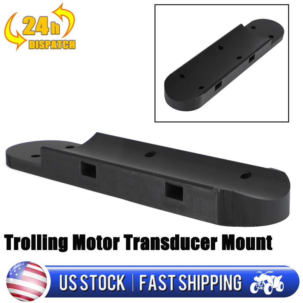 For Lowrance Active Imaging 3-in-1 Minn Kota Trolling Motor Transducer Mount ABS