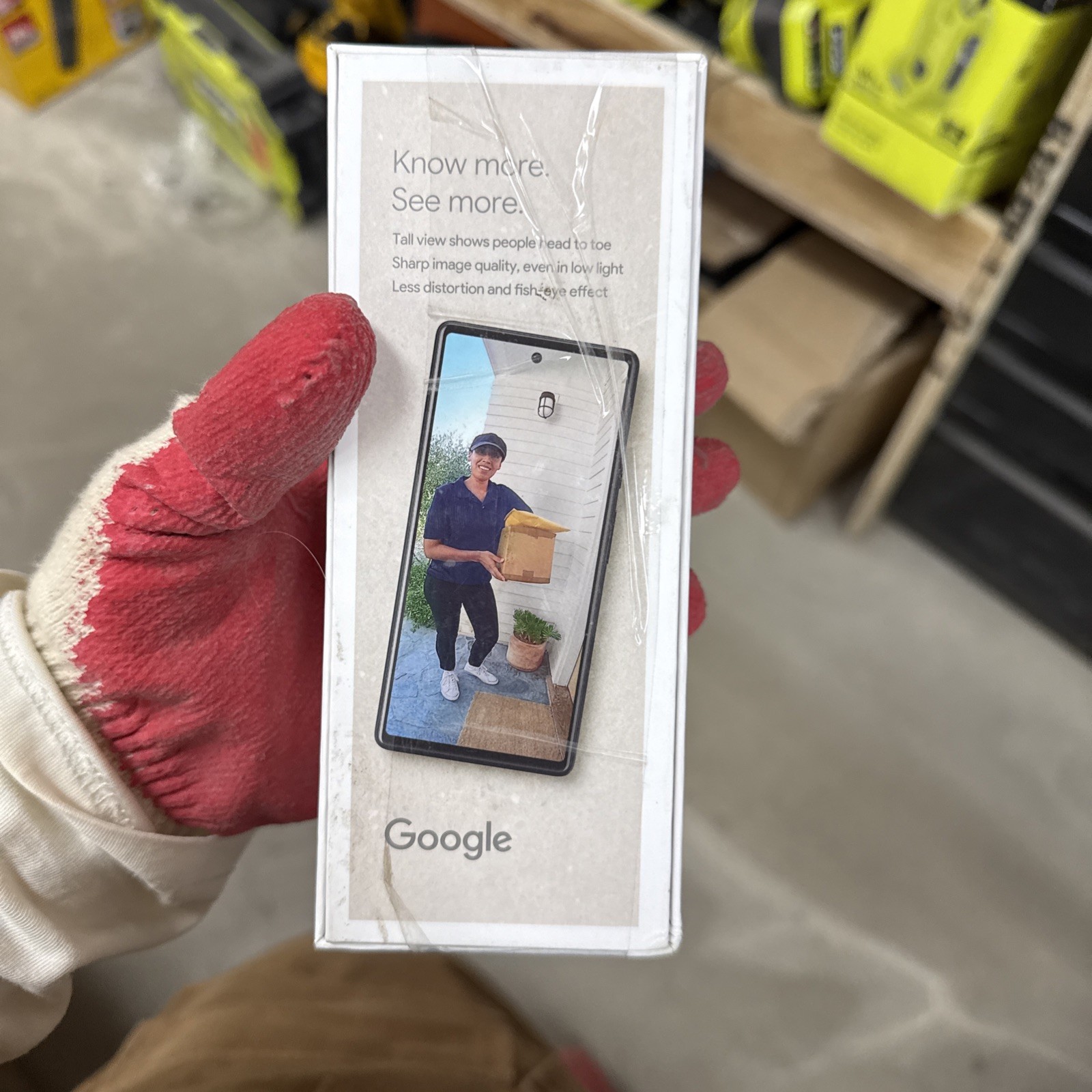 Google Nest Doorbell, Wired - Snow