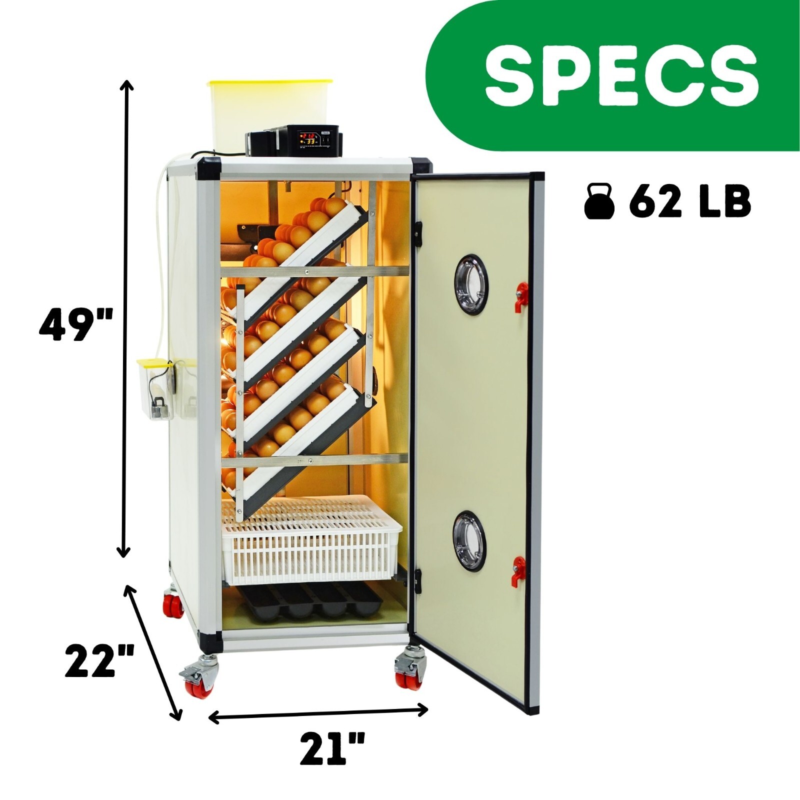 HB175 S - Egg Incubator - Setter