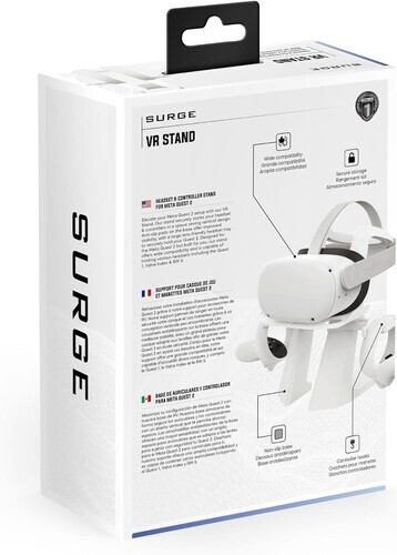 Surge Universal VR System Dock, Headset & Controller Stand for META Quest 2 [New