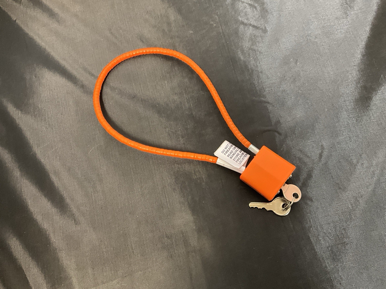 Regal R15SC3 Handgun Pistol Gun Lock Orange with Two Keys
