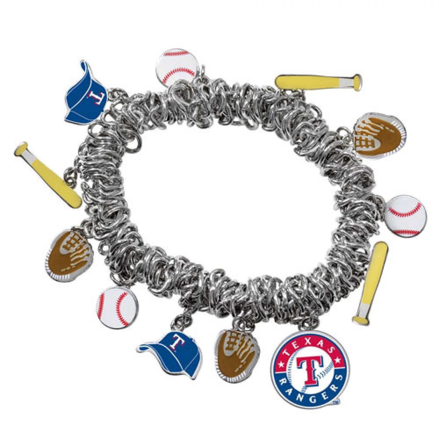 Game Time Offical MLB TEXAS RANGERS Stretch Bracelet