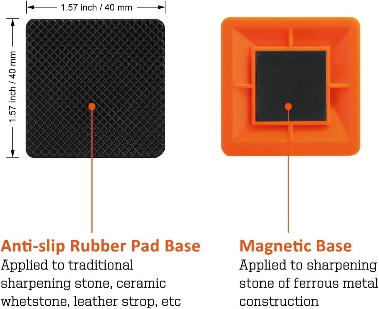 Compact and Lightweight Angle Sharpening Guides for Precision Blade Maintenance