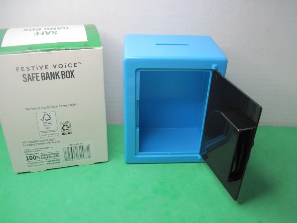 Toy SAFE BANK BOX Combination Lock,