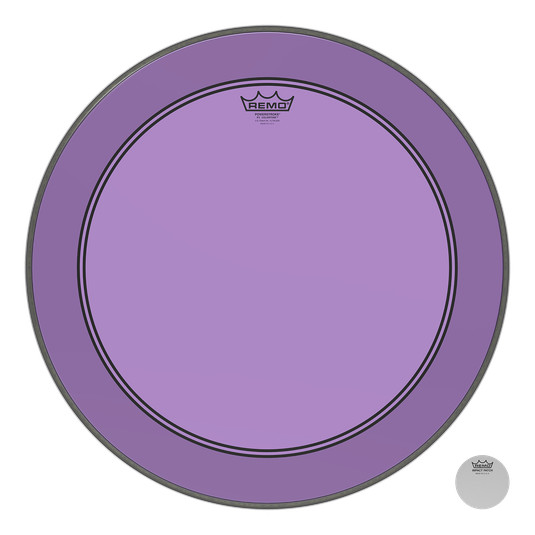 Remo Powerstroke P3 22'' Drumhead - Purple