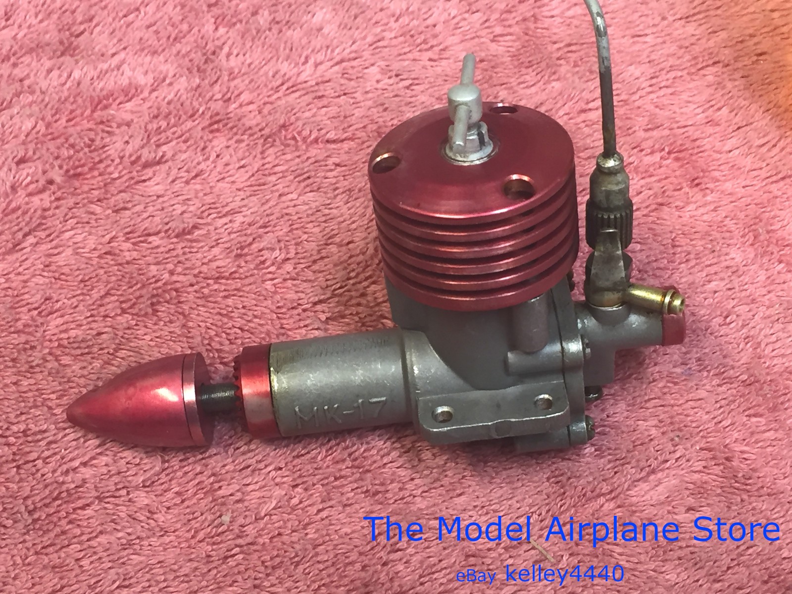 MK 17  1.48cc  (.09 cuid) Control Line or Free Flight Diesel Model Airplane Engn
