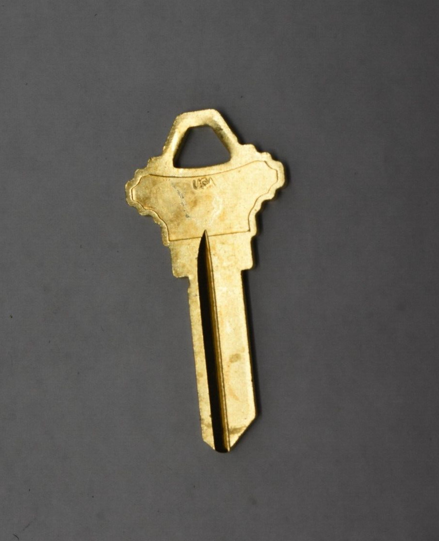LSDA Key Blanks for Locksmith 99 Schlage SC4 1145 Brass Restricted Blank Key