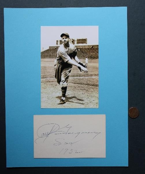 Chicago White Sox Pitcher Paul Gregory Signed Autograph & Photo Set NICE ----