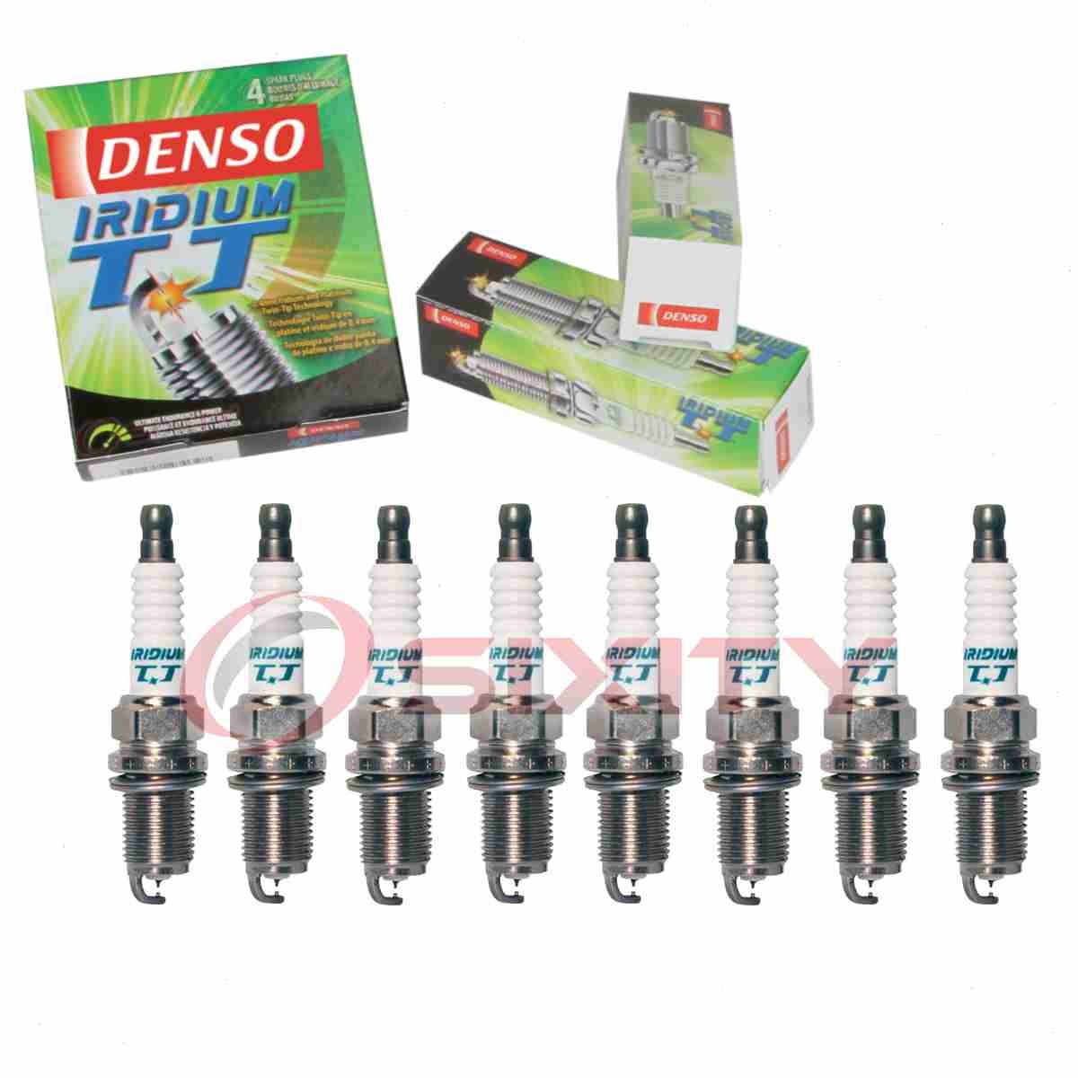 8 pc Denso Iridium TT Spark Plugs for 2001-2006 Lexus LS430 4.3L V8 Ignition jw
