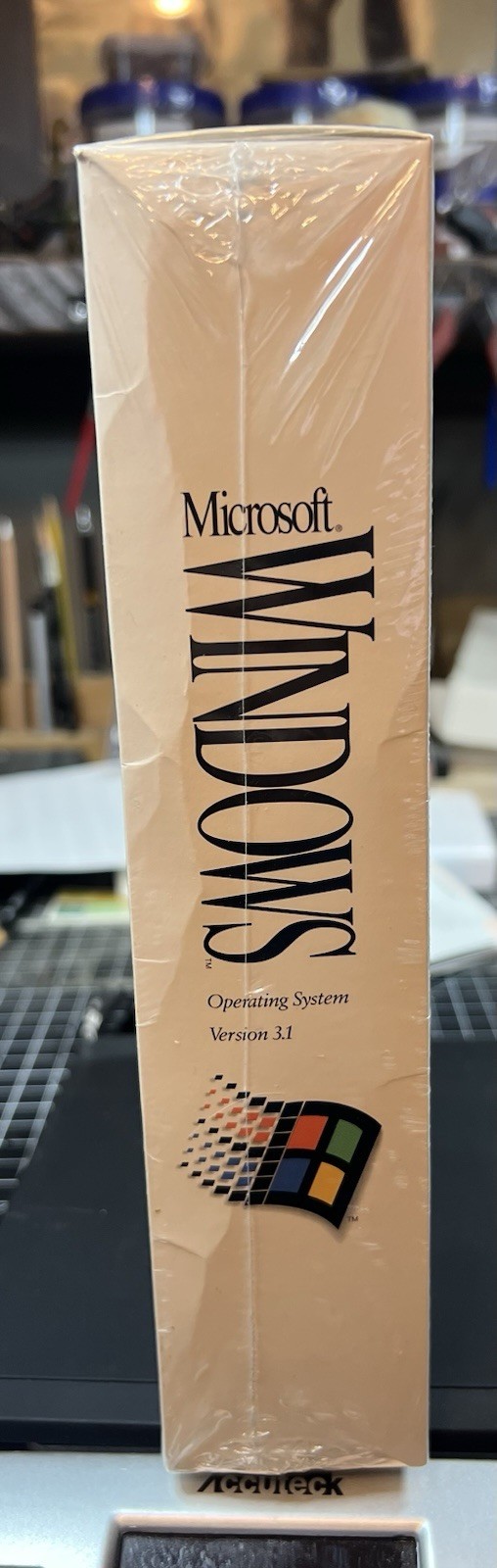 NIB Microsoft Windows 3.1 (3.11) Retail Box Floppy 3.5" Sealed NEW