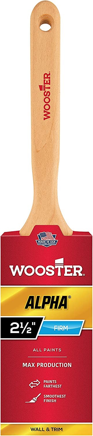 Wooster Genuine 2.5" Alpha Flat Sash Paintbrush - 4232-2.5