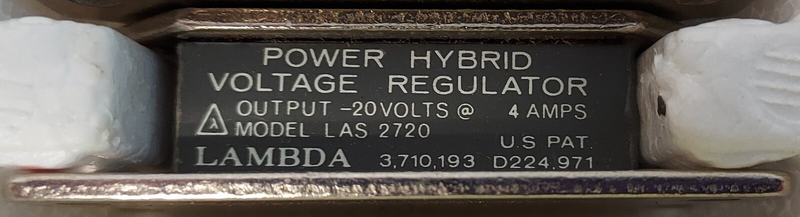 '1 PIECE' - PN# LAS2720, LAS-2720 - LAMBDA - POWER HYBRID VOLTAGE REGULATOR
