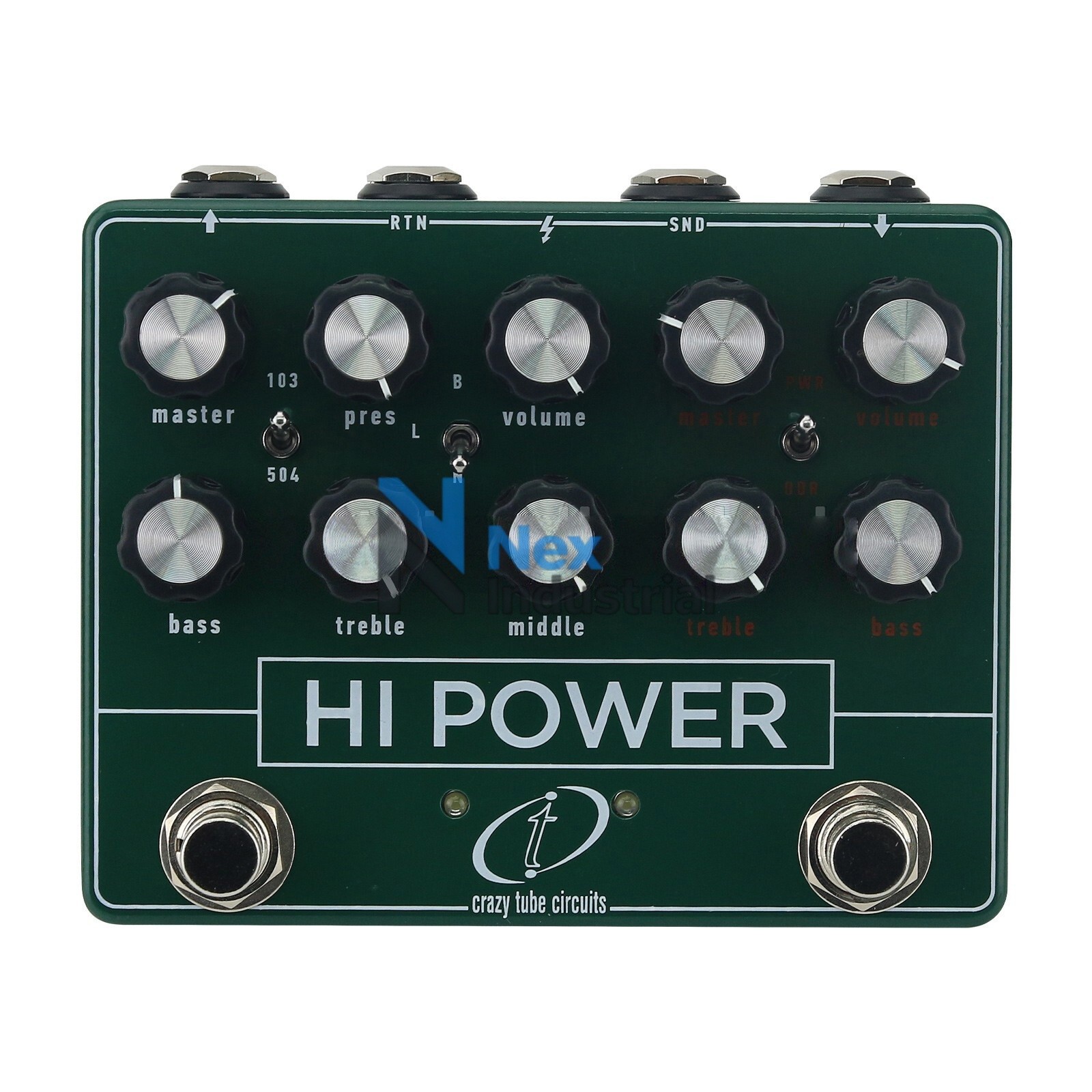 NEW HI POWER Guitar Effects Pedal Rock Overdrive Distortion Effects Pedal os67