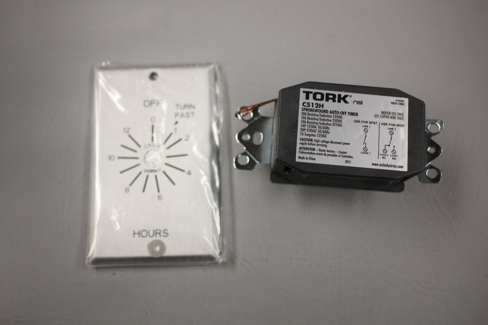 NEW TORK IN-WALL SPRINGWOUND C512H