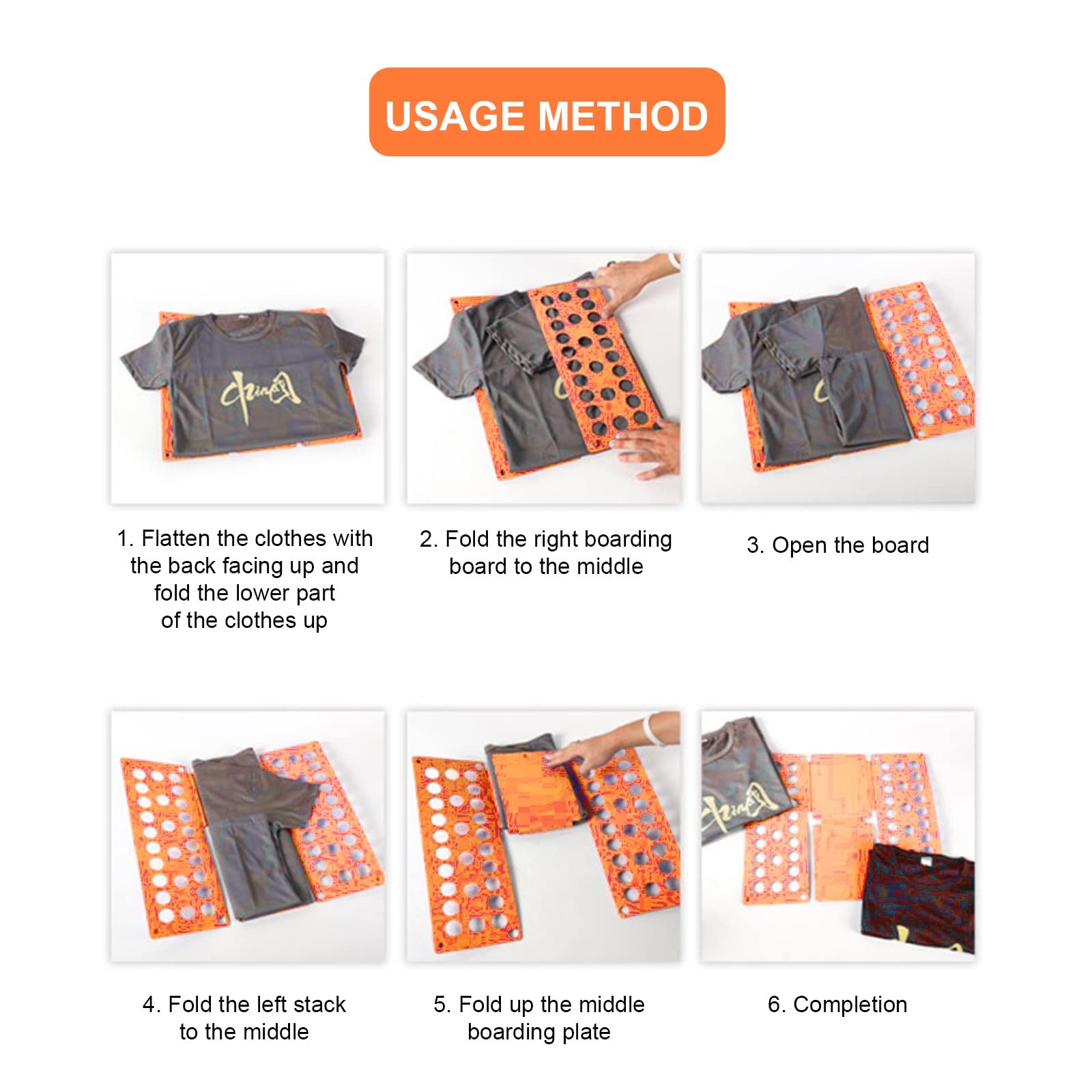 Shirt Folding Board, T Shirt Folder Board Clothes Folding Laundry Organizer D...