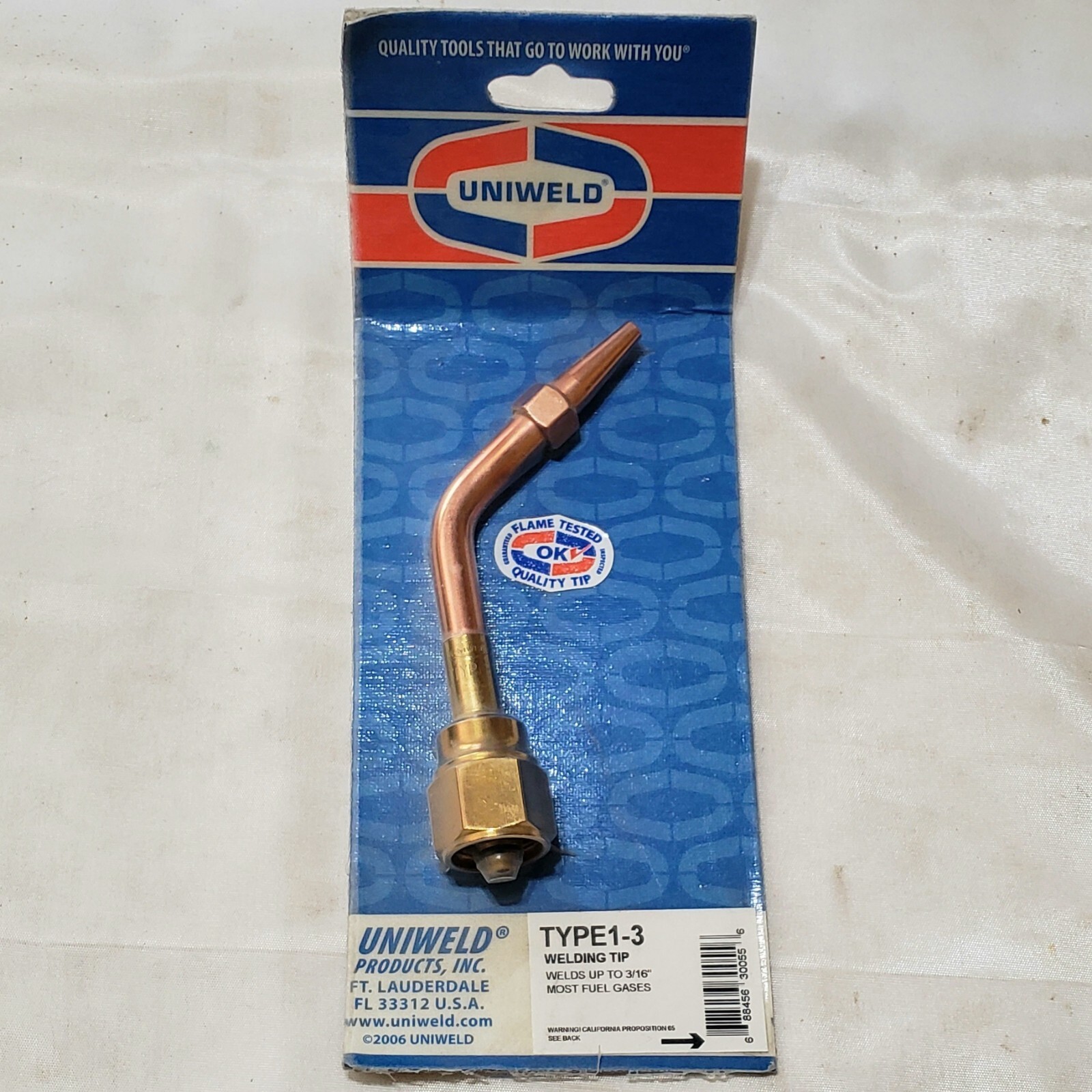 Uniweld Type 1-3 Size 3 Welding Brazing Torch Tip Heavy Duty Victor 300 315FC