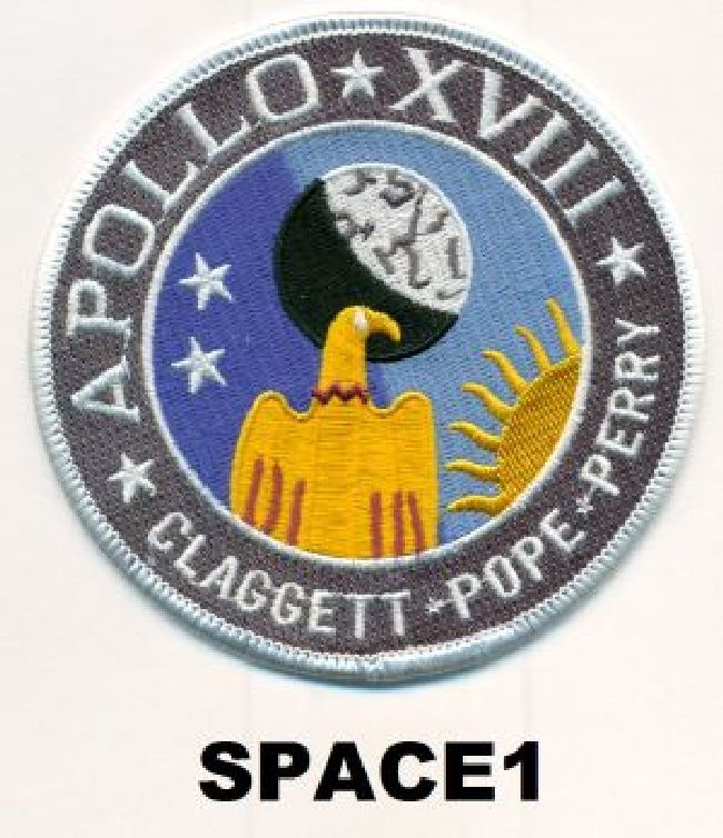 SPACE TV MINISERIES APOLLO 18 PATCH -  SPACE1