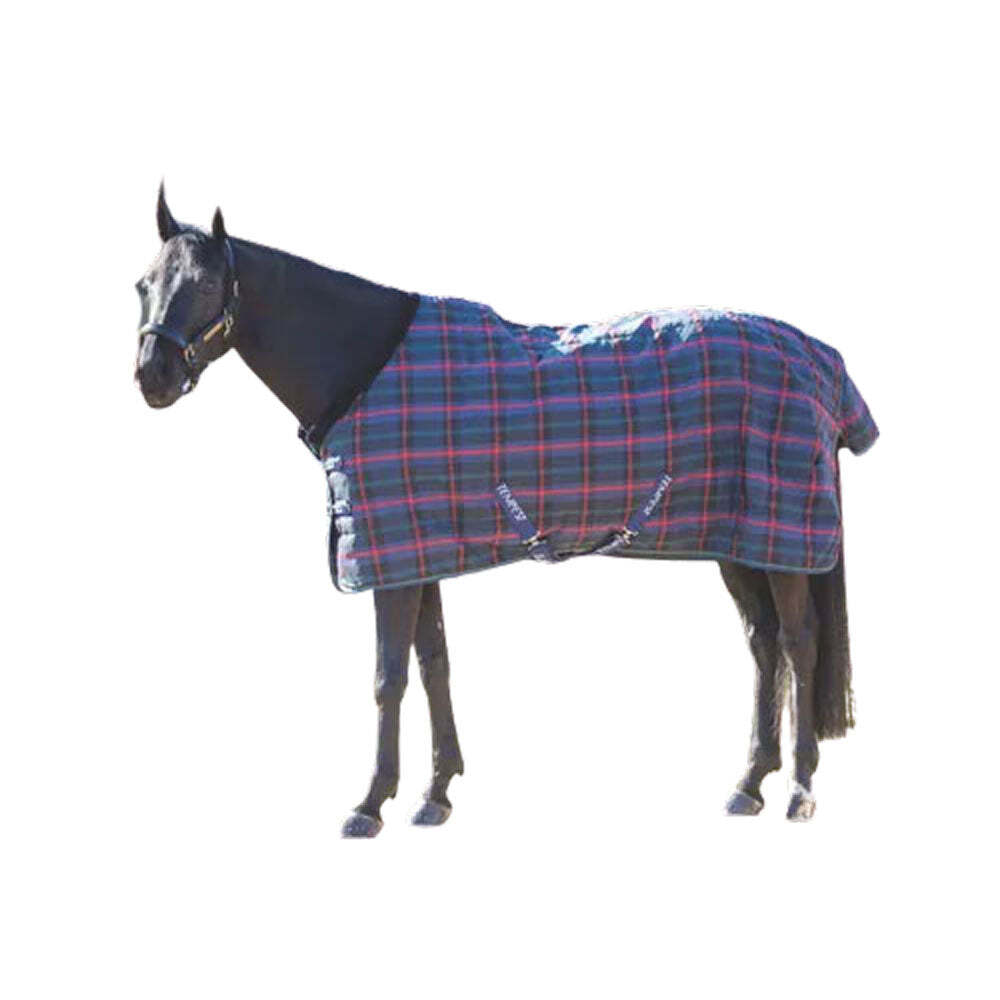 9369 Shires Tempest Plus 100g Stable Rug - Green Check NEW