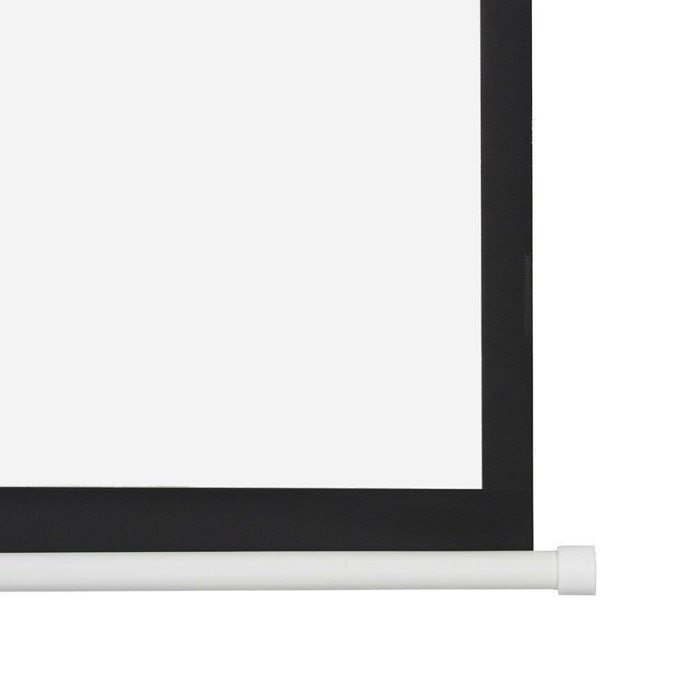 100" 4:3 Material Electric Adjustable Motorized Indoor Projector Screen + Remote