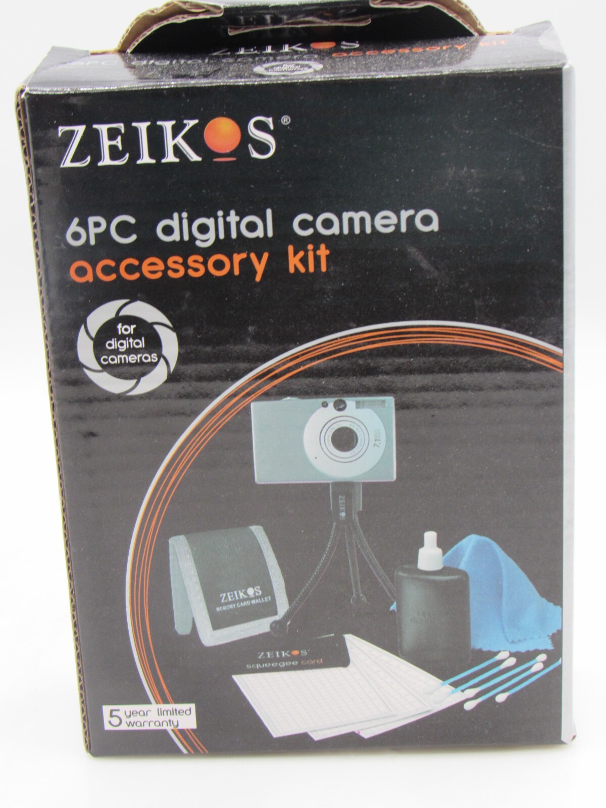 ZEIKOS 6PC DIGITAL CAMERA ACCESSORY KIT