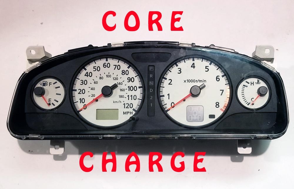 02 03 04 CORE CHARGE FOR ECONOLINE SPEEDOMETER CLUSTER 2004 2005 2006 2007