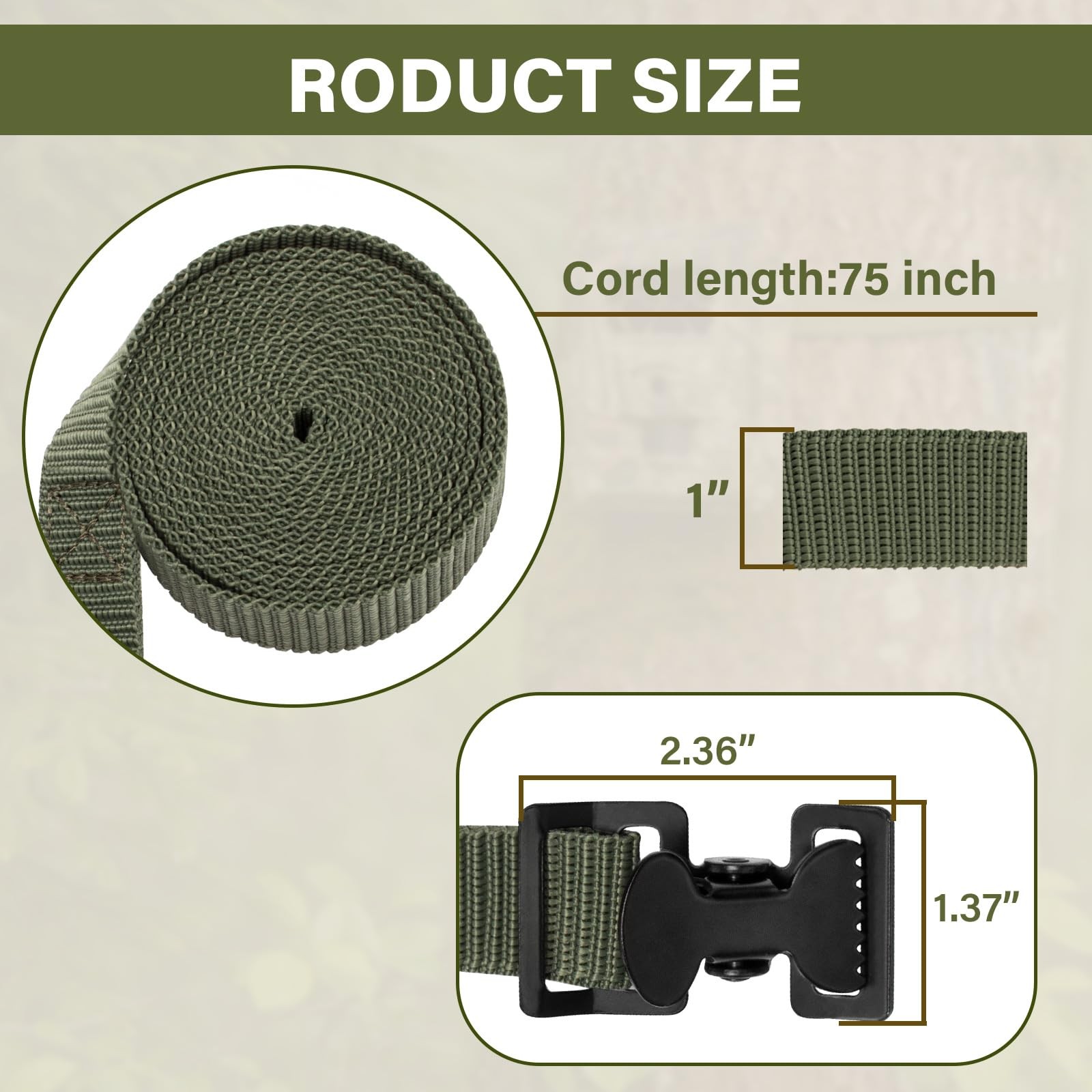 Pair Treestands Utility Straps for Summit Tree Stand, Stabilizer Strap, Climber