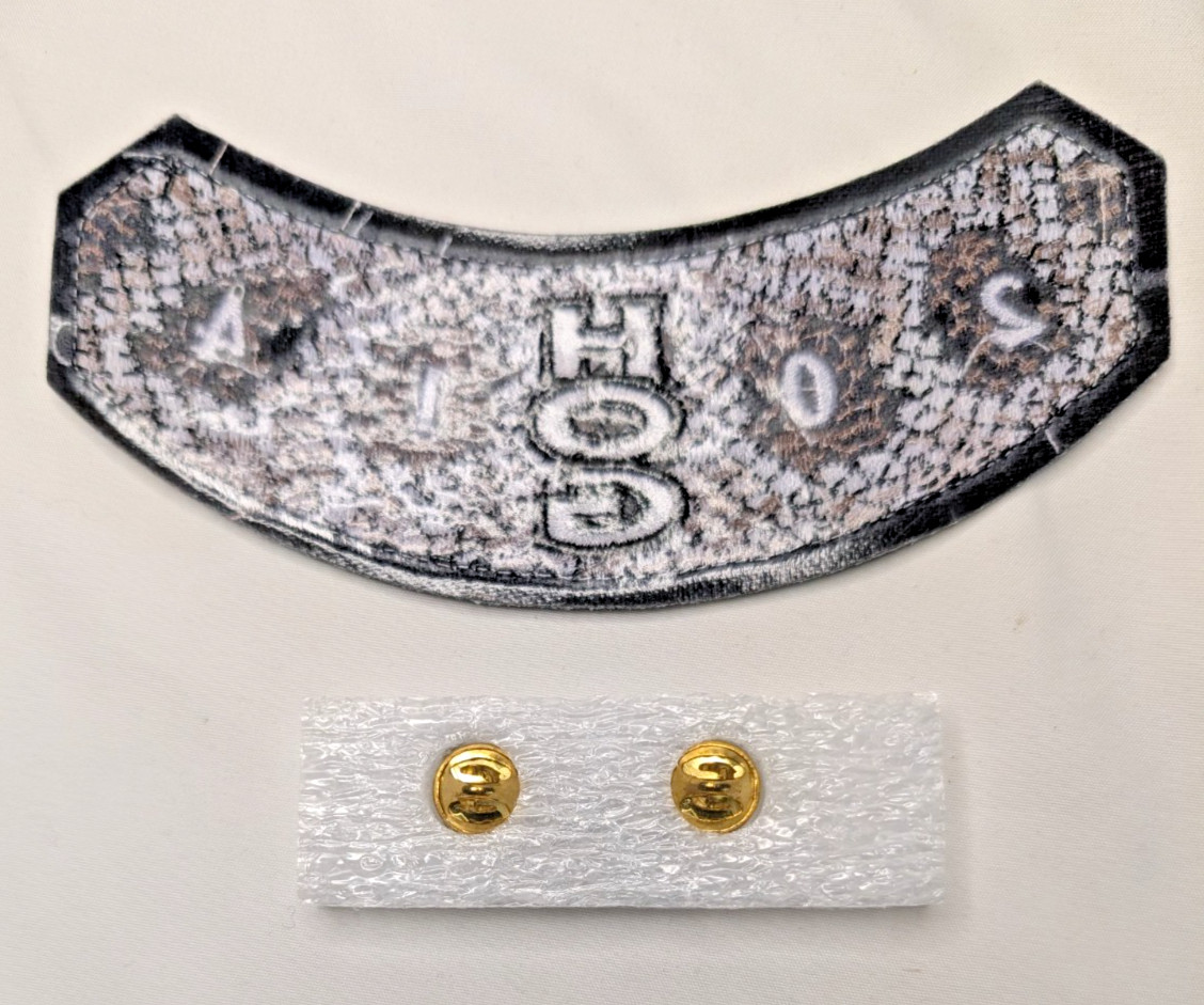 Harley Davidson 2014 HOG Patch & Pin Owners Group NEW Snakeskin design