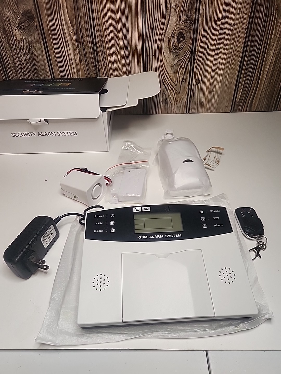 Security Alarm System SOS, Burglar, Fire, & Gas Alarm S490-US