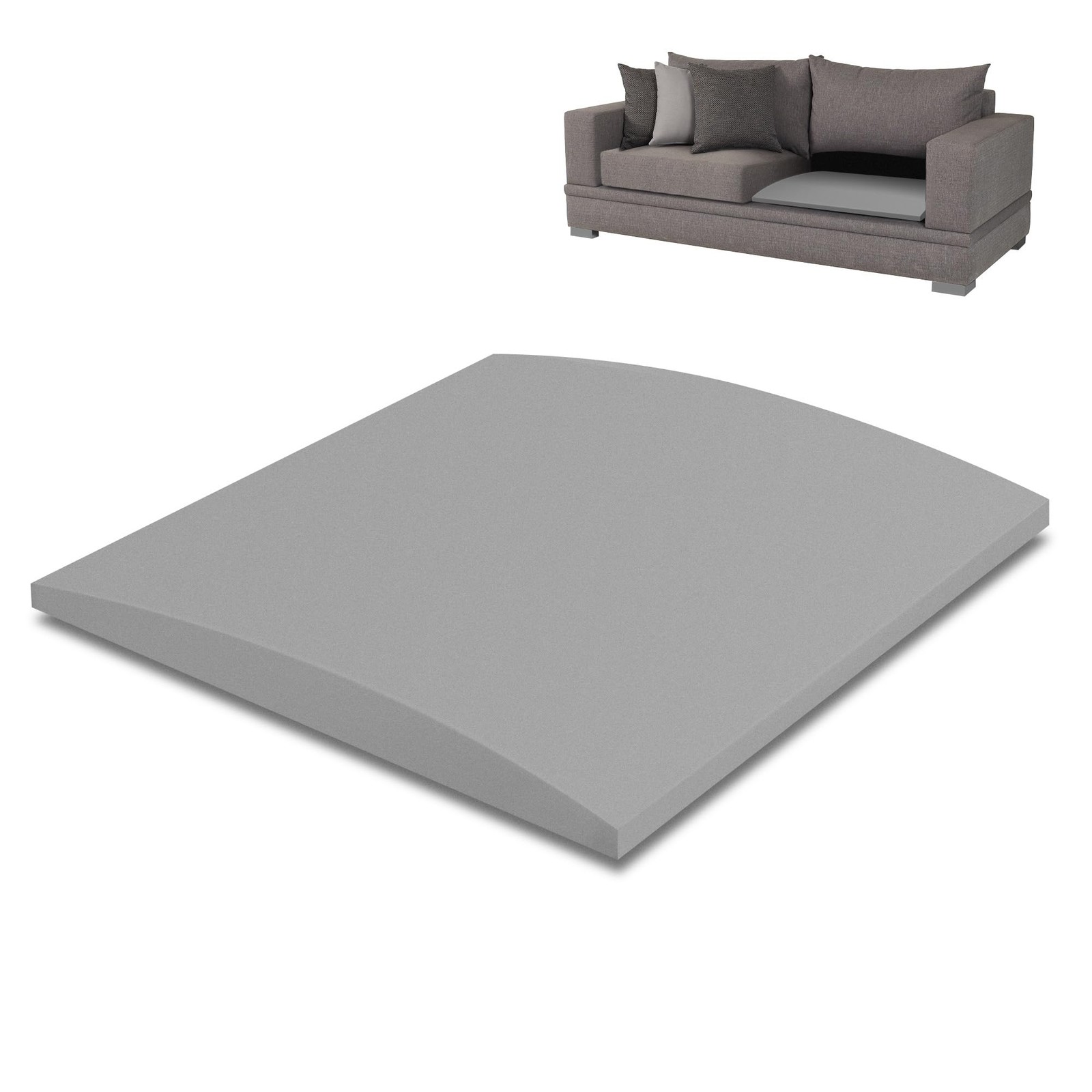 20" x 20" Foam Cushion Couch Cushion Support - Living Room Sofa Sag Support -...