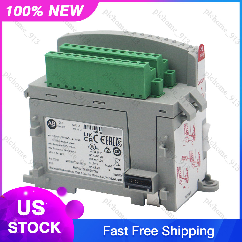 New Allen Bradley 2085-IF8 Micro800 8 Point Analog Input Module