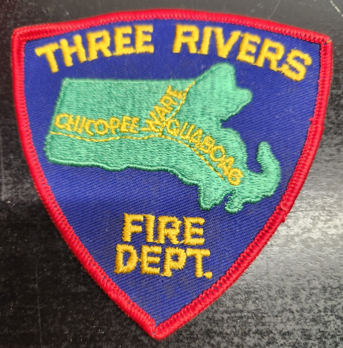 Vintage Three Rivers Pennsylvania Fire Department Patch