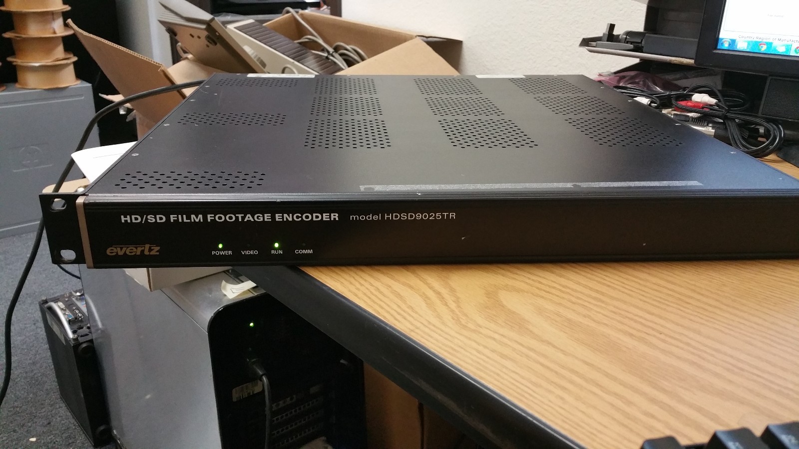 EVERTZ HDSD9025TR FILM FOOTAGE ENCODER HD-SD-9025-TR