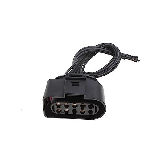 Headlight Pigtail Connector Fit for Kenworth T680, Halogen Headlight 1 Pack