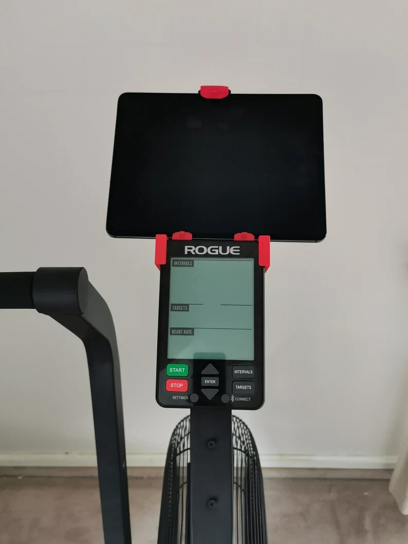 ERGTAB tablet holder for Rogue ® Echo Bike ® with V3 console (fully black)