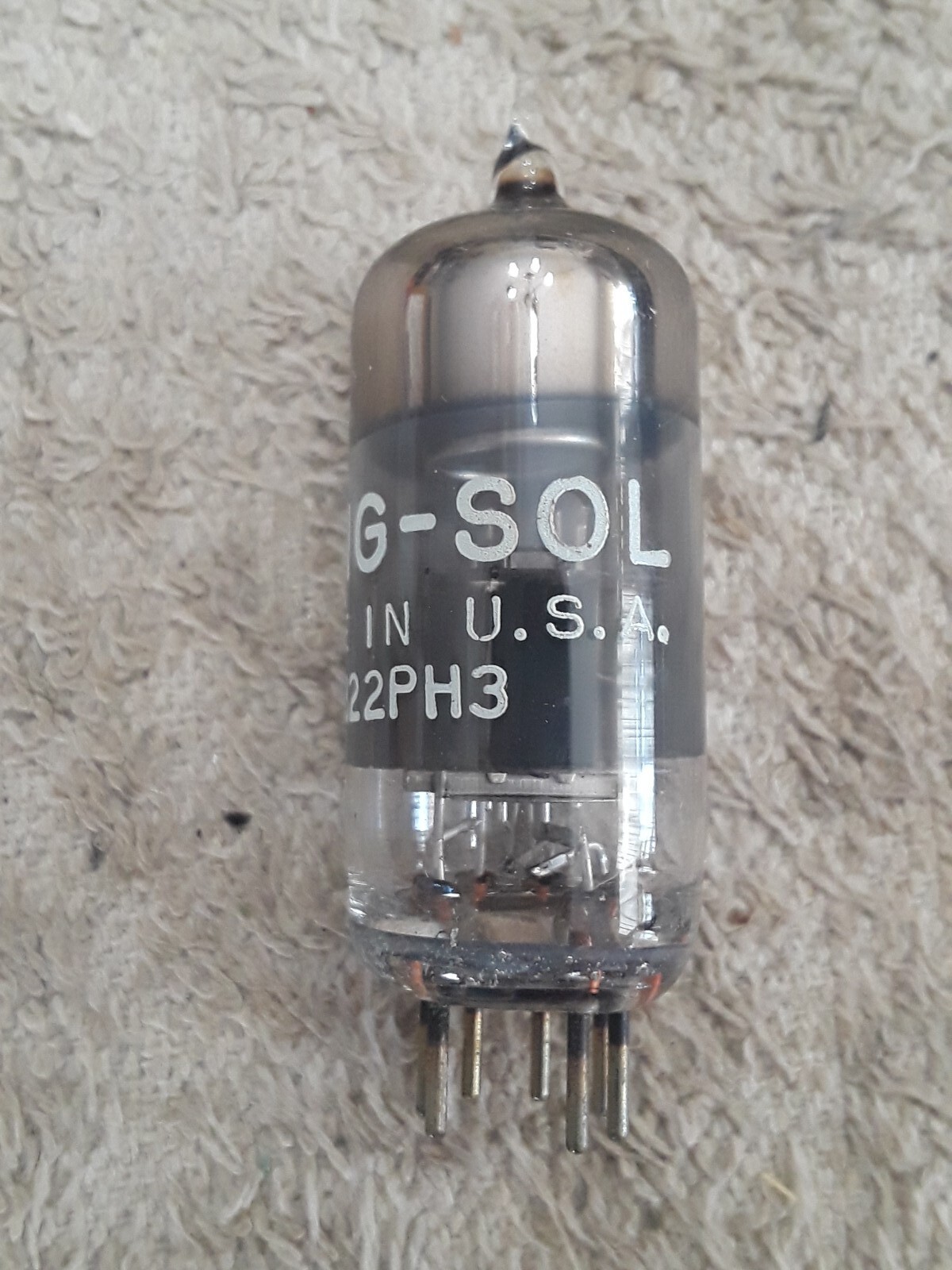 NOS Tung-Sol 2FS5 Vacuum Tube