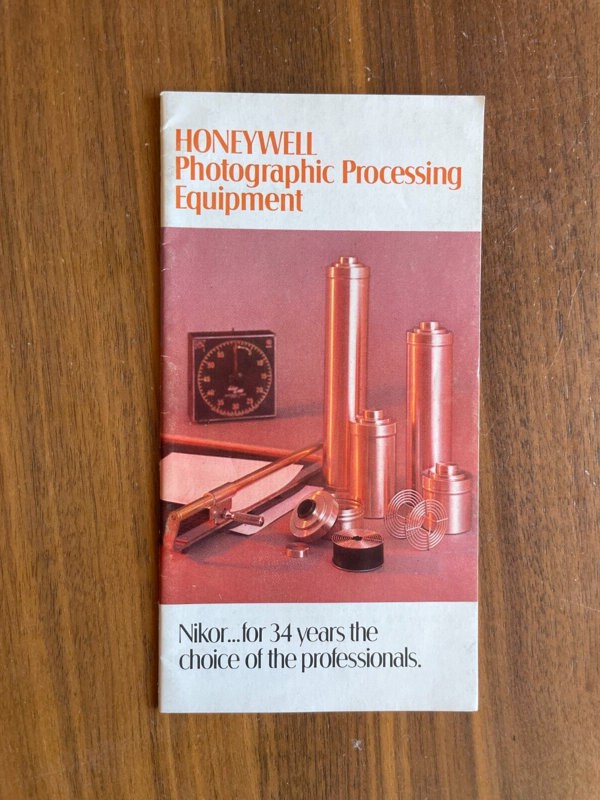 Honeywell Photographic Processing Equipment Booklet Vintage