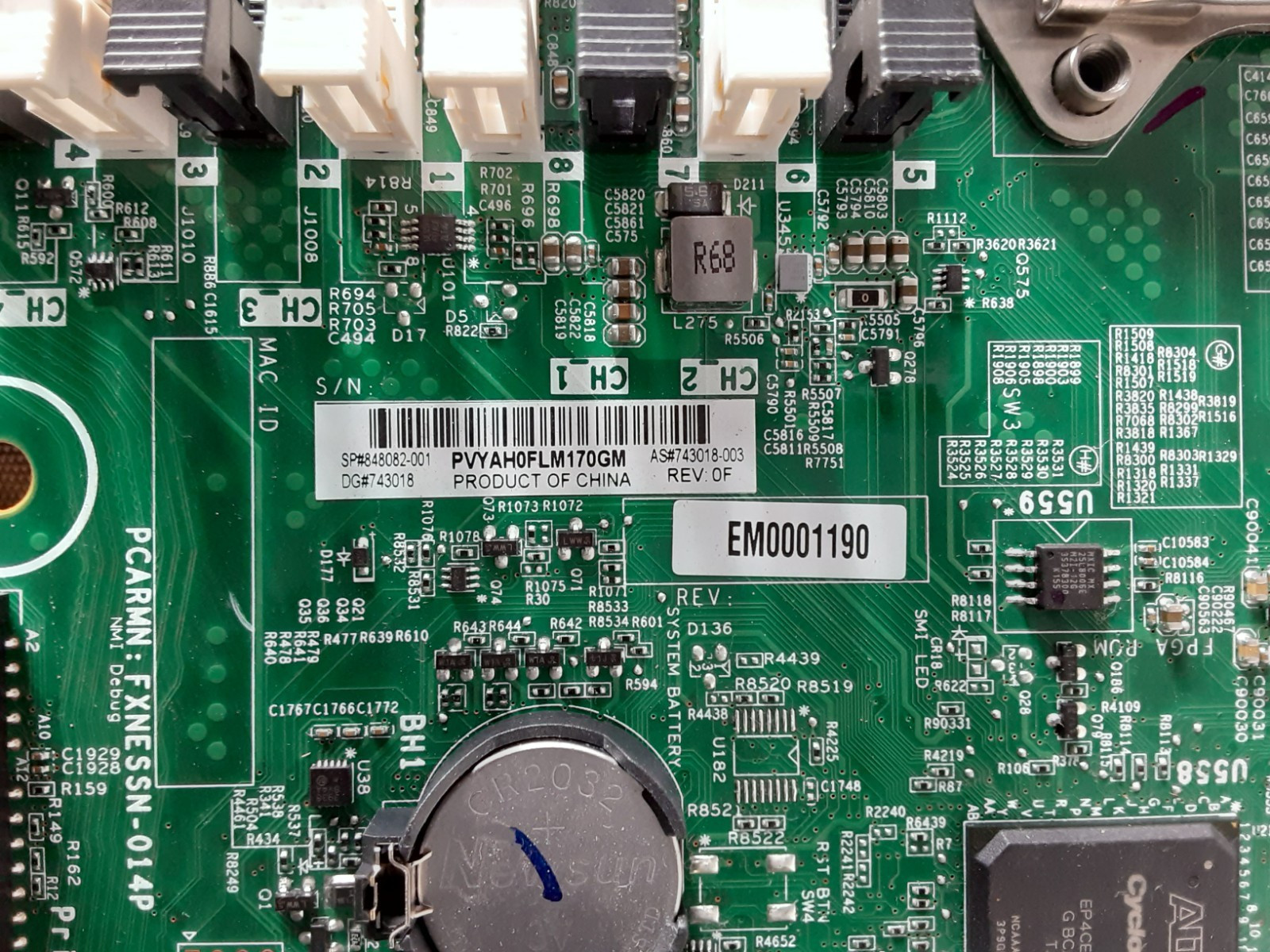 HP 743018-003 DL160 DL180 Gen9 E-ATX Server Motherboard 848082-001 - UNTESTED