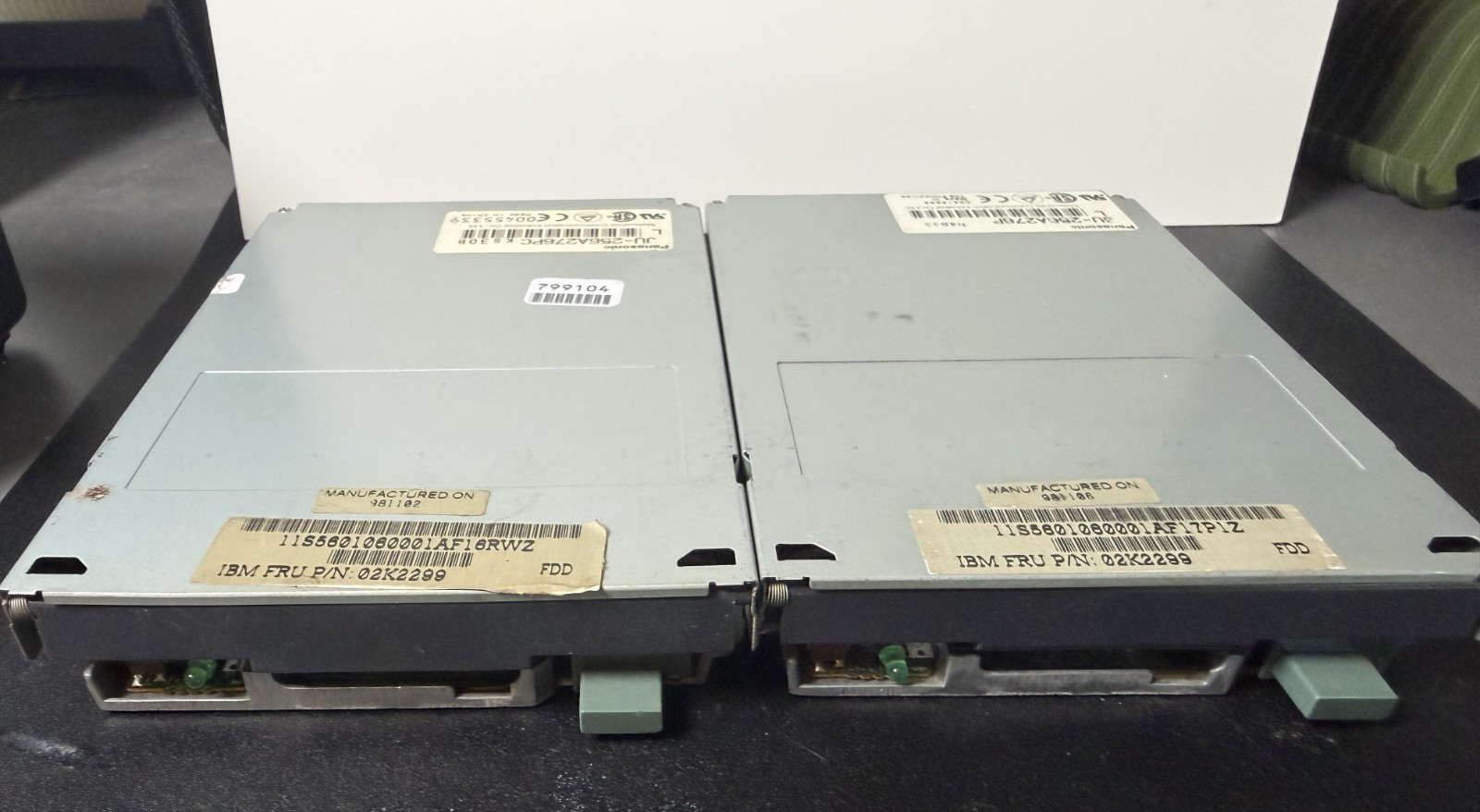 Panasonic JU-256A276PC 1.44MB Floppy Disk Drive 3.5''  Tested