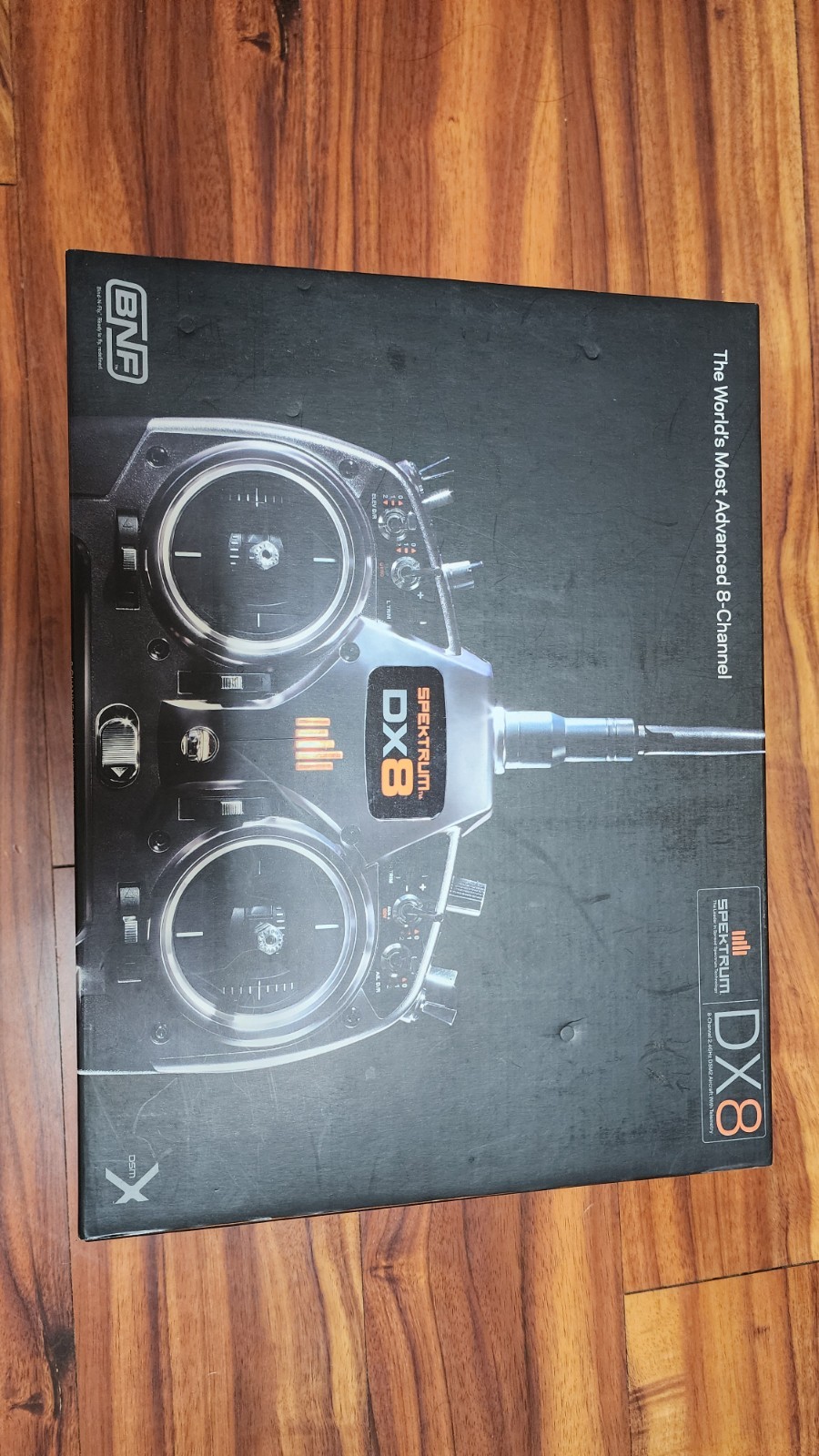 Spektrum DX8 DSMX 8-Channel Transmitter SPMR8800 Gen 1 Mode 2 w/ Box Charger SD