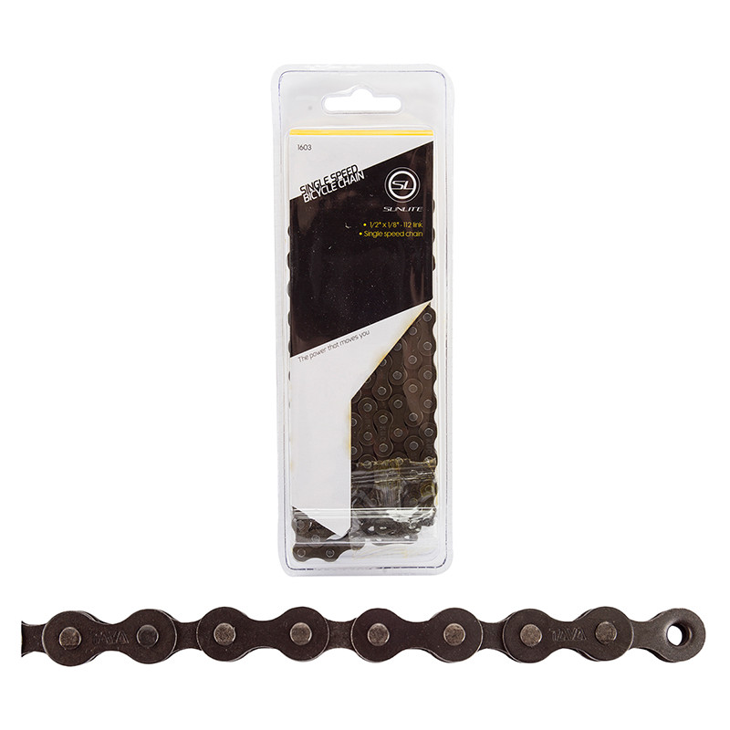 Sunlite SCN-SS Chain Sunlt Scn-ss 1/2x1/8 112l Bk