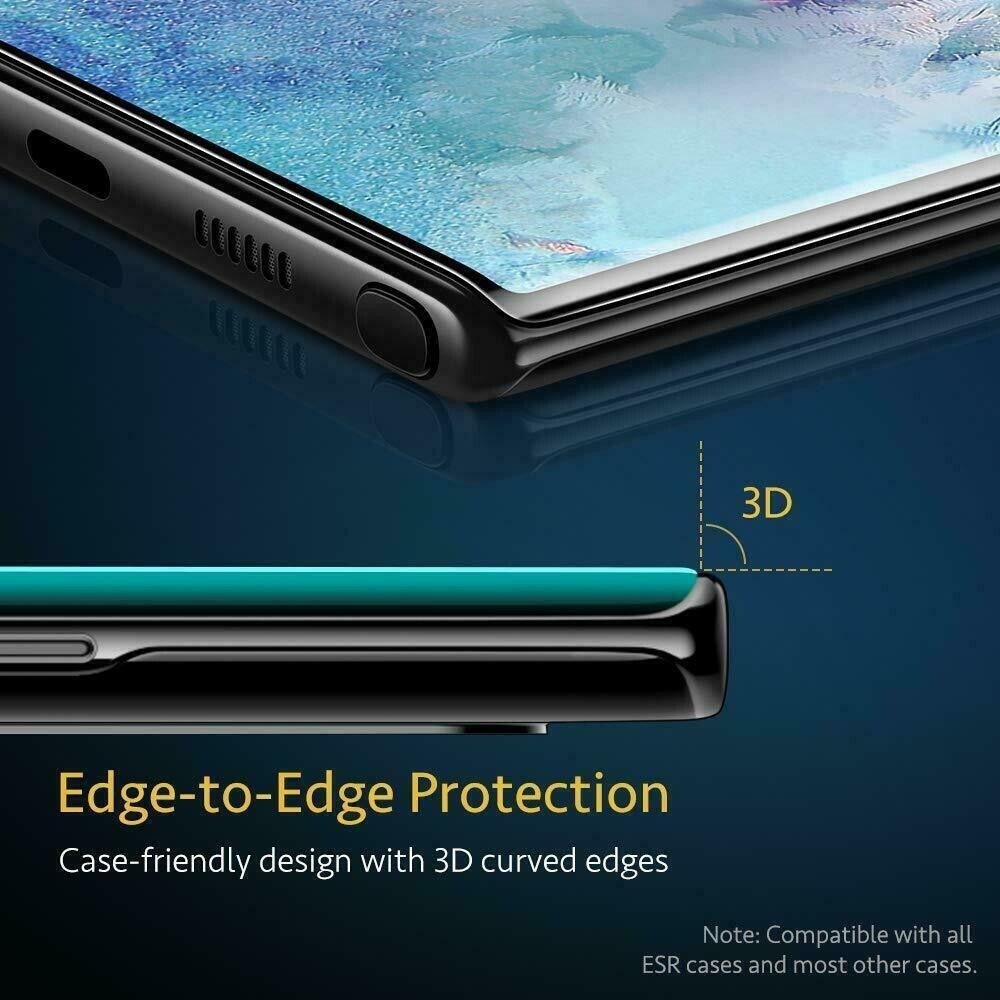 TEMPERED GLASS FULL COVERAGE CURVED SCREEN PROTECTOR For HUAWEI Y9 PRIME 2019