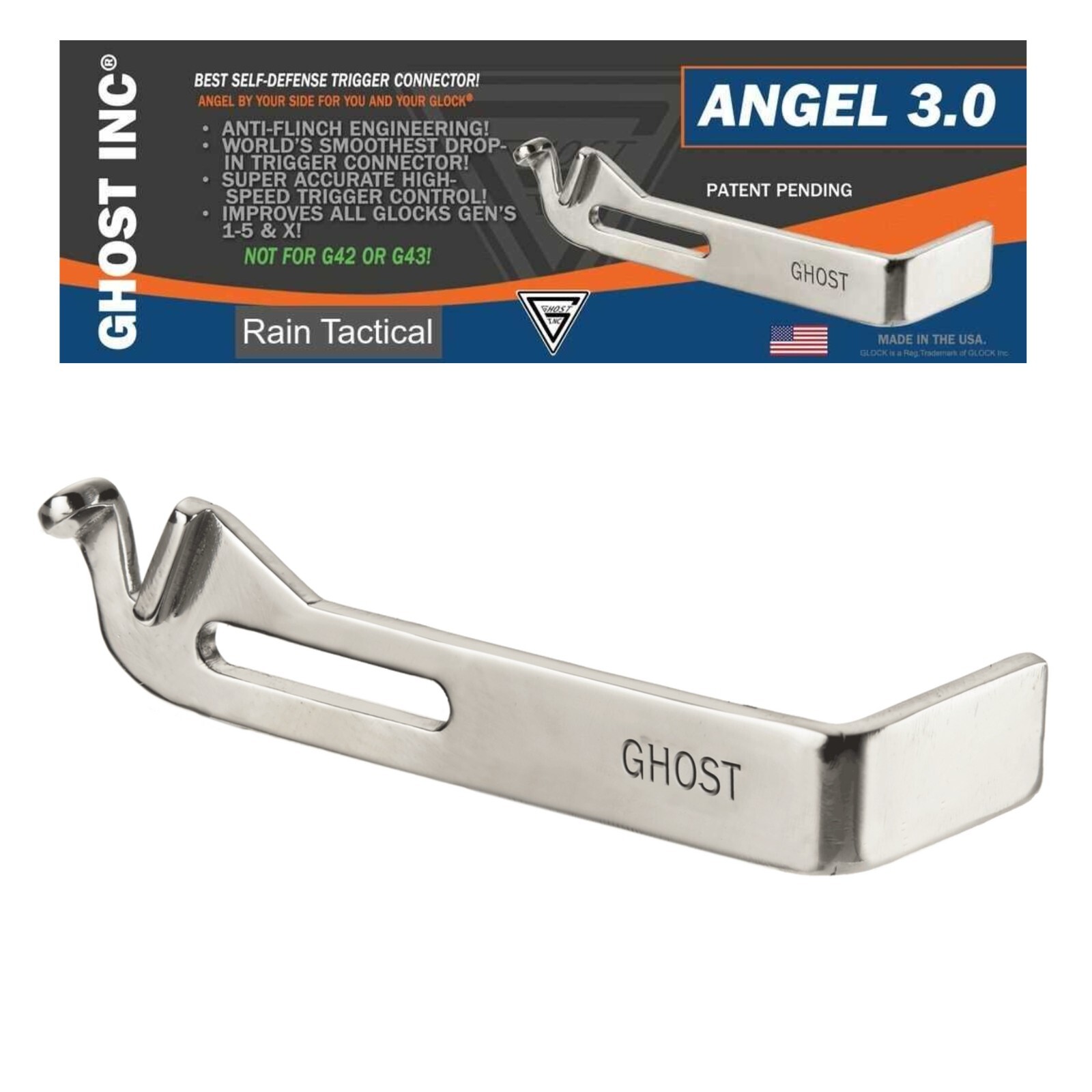 Ghost Angel 3lb Trigger Connector & Spring Kit For Glock All Models GEN 1-5 & X