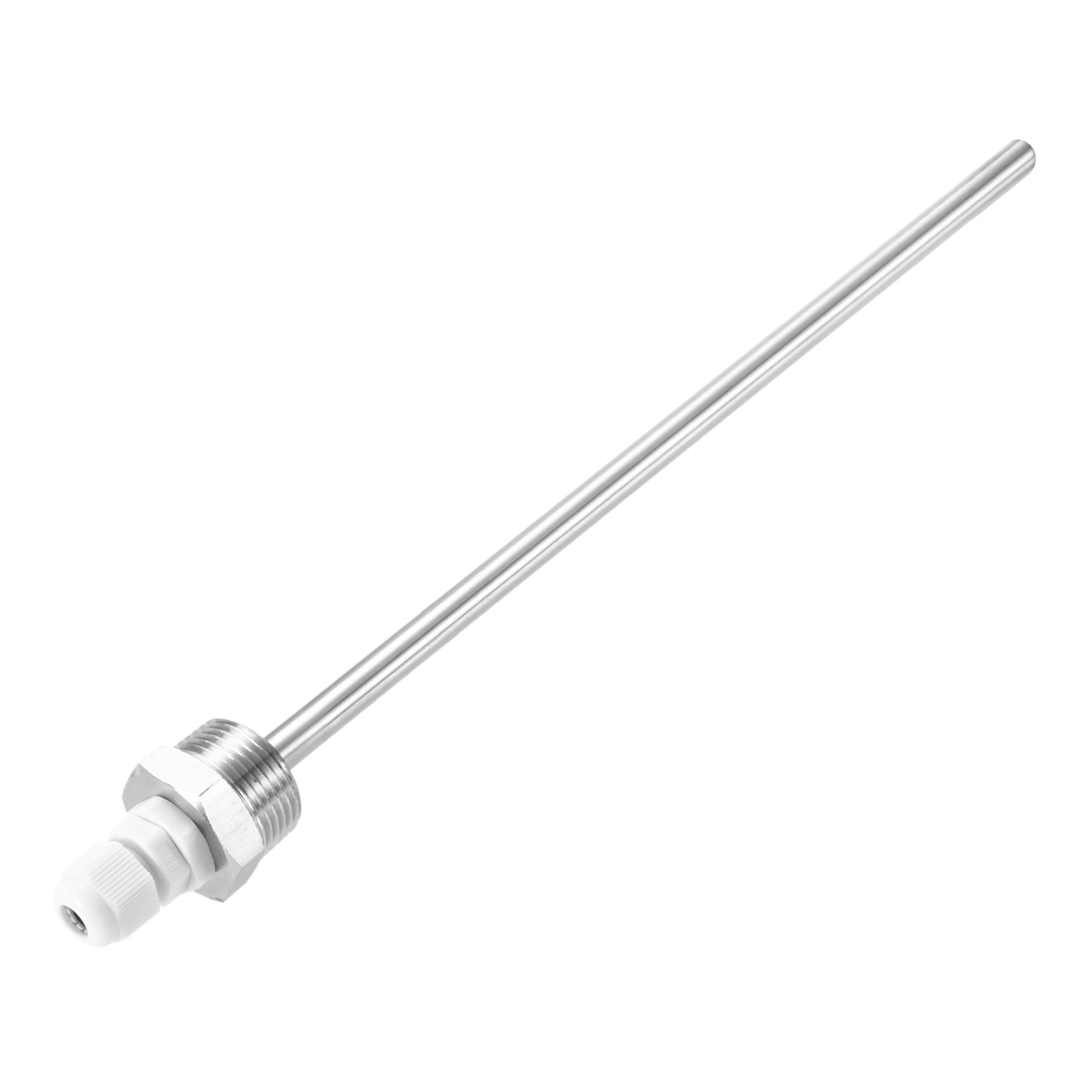 8mm Dia G3/4 Thermowell Weldless Stainless Steel 304 250mm White