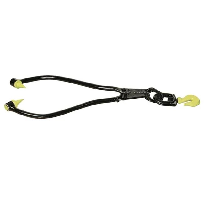 Timber Tuff TMW-28SSS 28 in. Spring Loaded Swivel Grab Skidding Tongs
